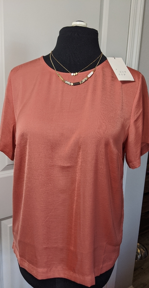 NWT A New Day Satin Style Top